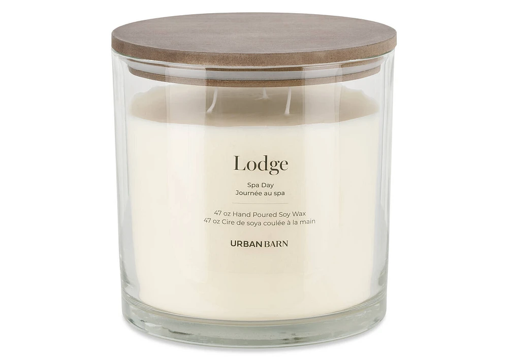 Lodge Candle Spa Day
