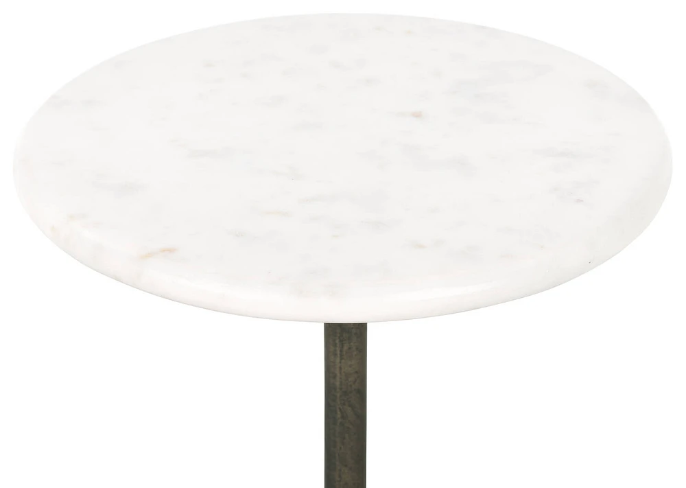 Banks Accent Table -Bronze