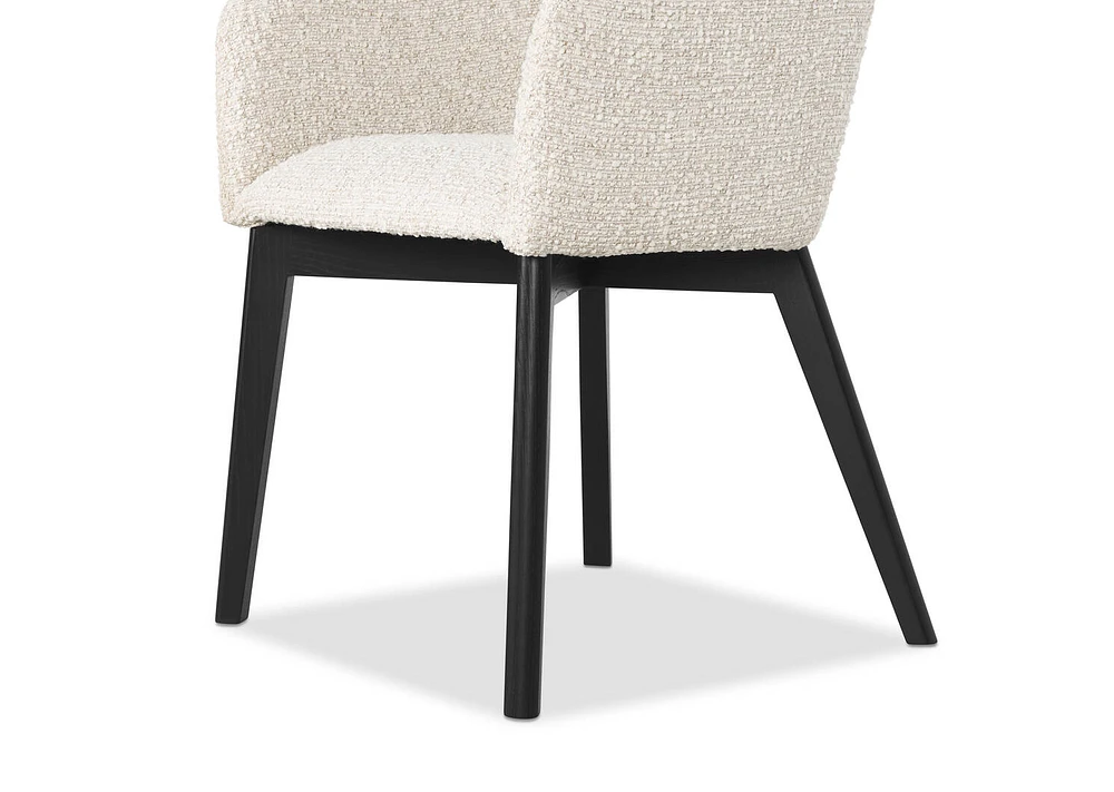 Wellis Dining Chair -Eureka Vanilla