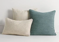 Harriet Boucle Pillow 14x24 Ivory