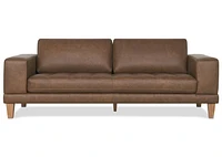 Carson Leather Sofa -Wes Rum