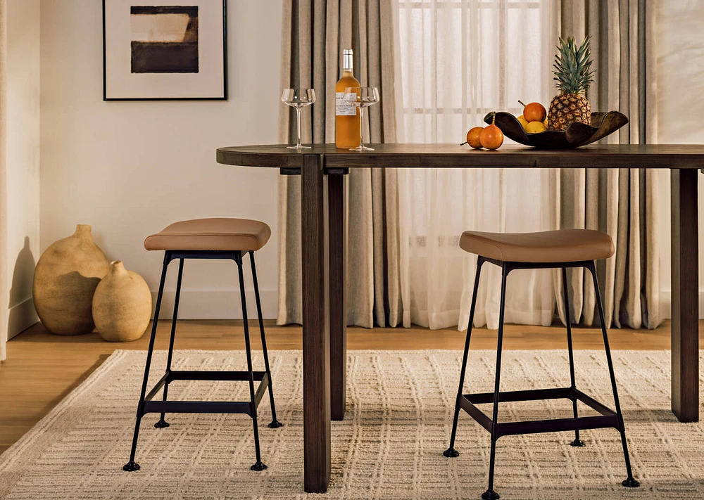 Nolin Counter Stool -Somme Caramel