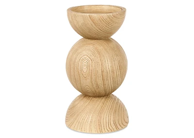 Algo Candle Holder Short Natural