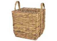 Constanza Square Basket Medium Natural