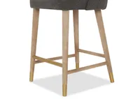 Jerusha Counter Stool -Elte Charcoal