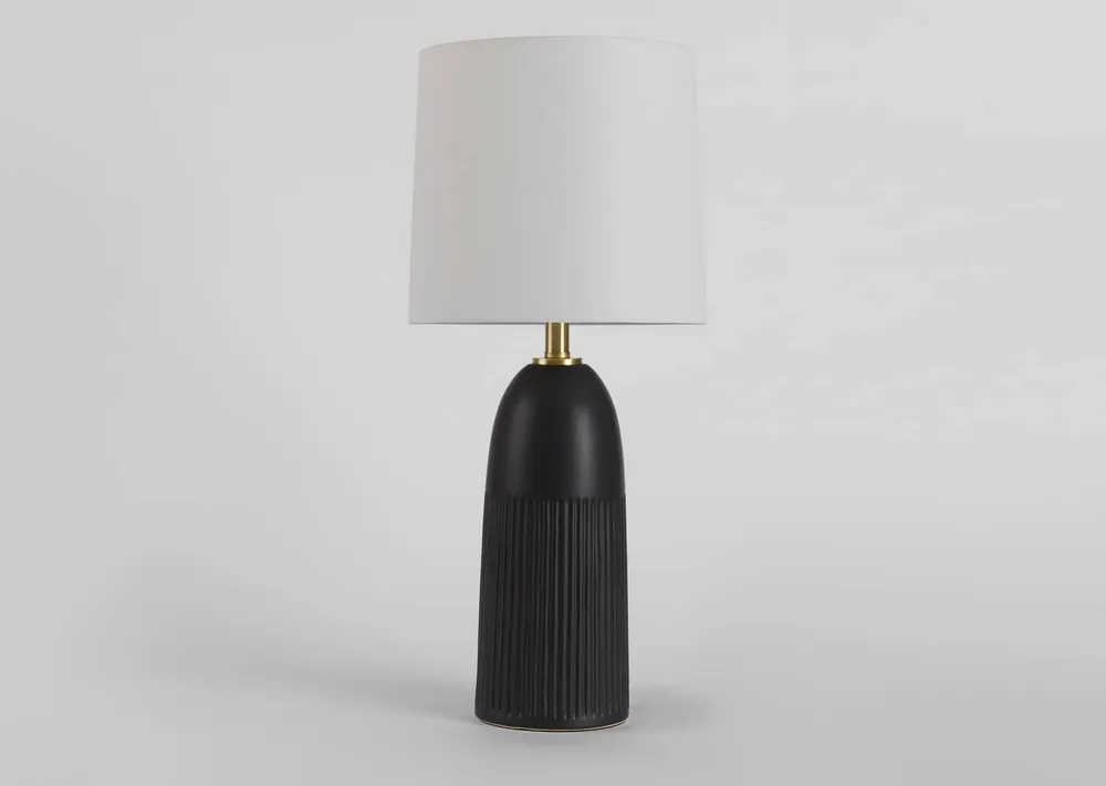 Chance Table Lamp Tall Black