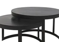 Irwin Nesting Coffee Table Set -Bronze