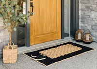 Basket Weave Doormat Natural