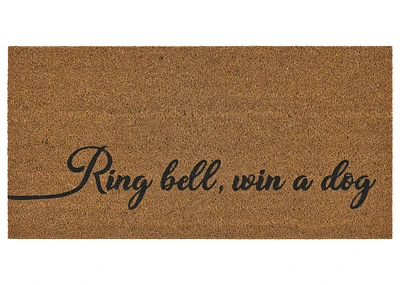 Win a Dog Doormat Natural