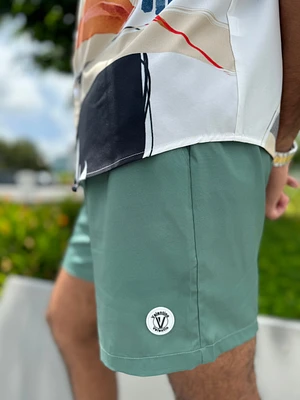 ARMY GREEN SHORTS