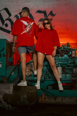 Red ValentinoValentin Oversized Tee