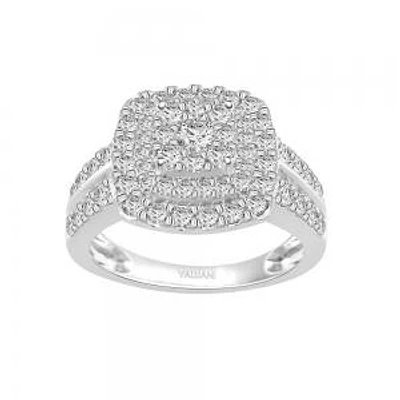 1 Ct. T.w. Diamond Double Cushion Frame Bridal Set - Ultimate Value® 10Kt White Gold