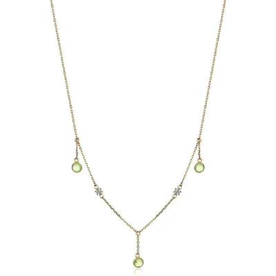 Green Cocktail Necklace