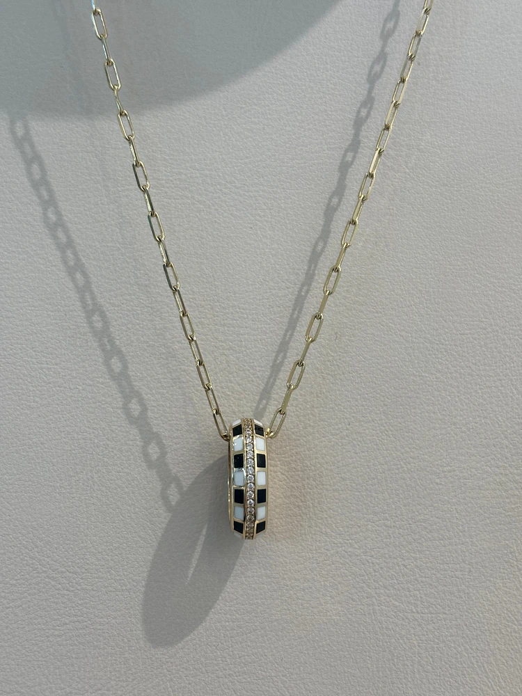 Enamel Pendant