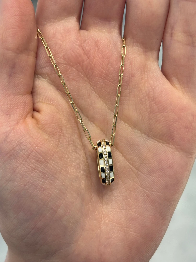 Enamel Pendant