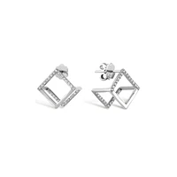 Geo Cube Earrings