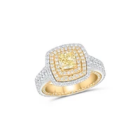 Fancy Yellow Ring 04947