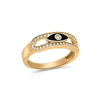 Shiny Evil Eye Ring