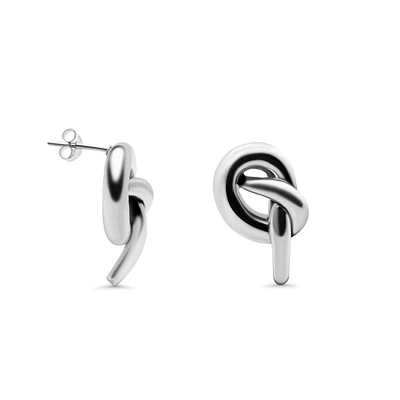 Silver Abstract No.2 Earring