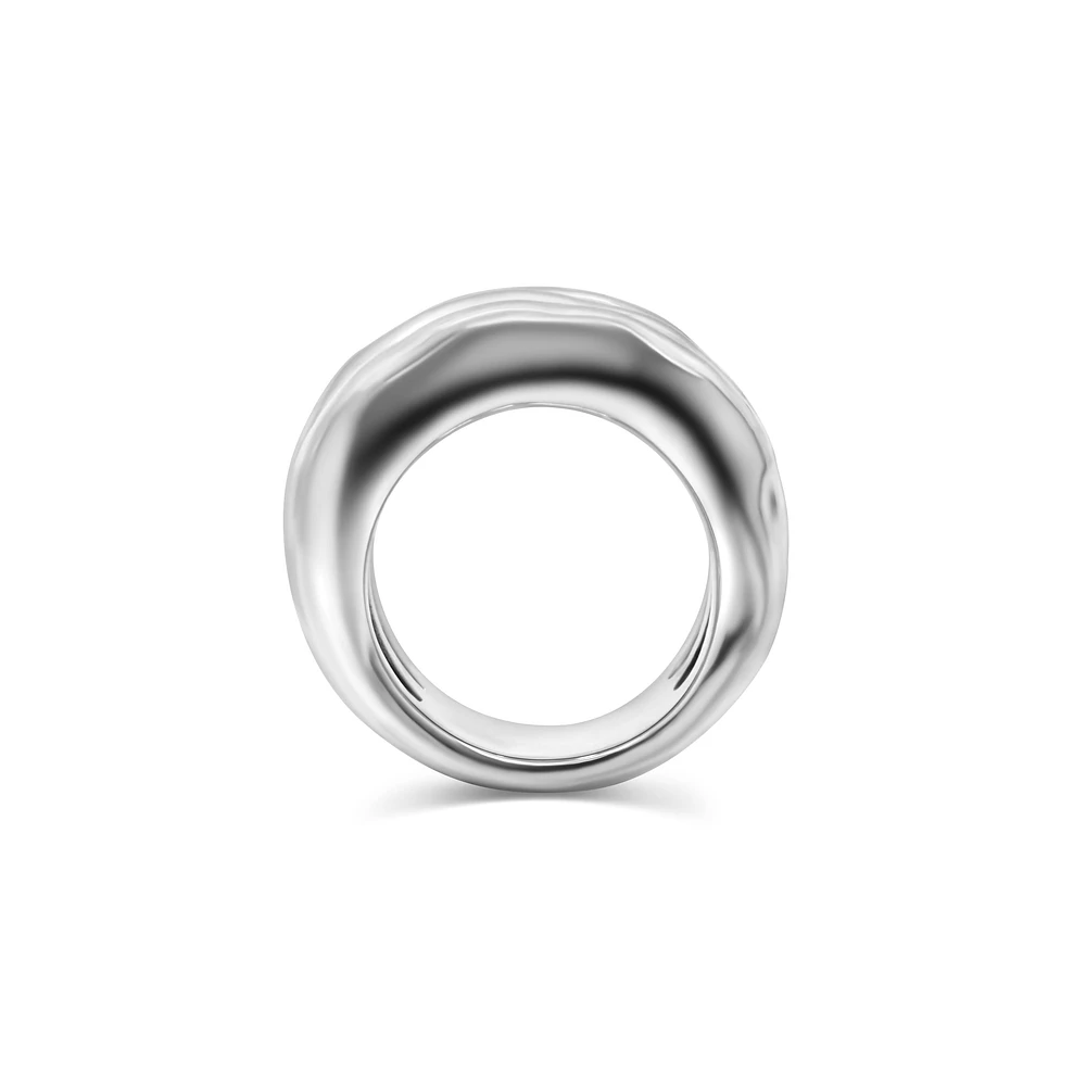 Silver Chunky No.4 Ring