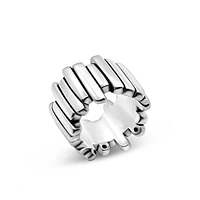 Silver Chunky No.1 Ring