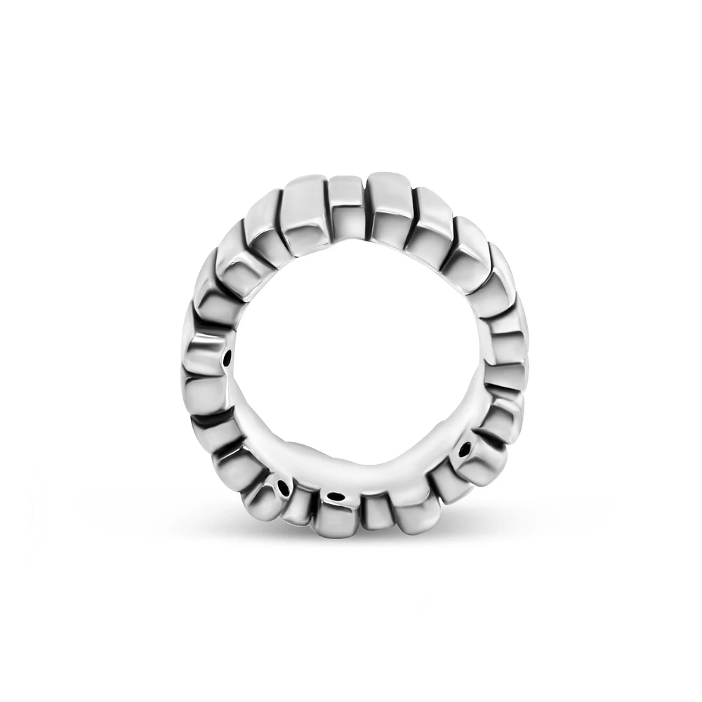 Silver Chunky No.1 Ring