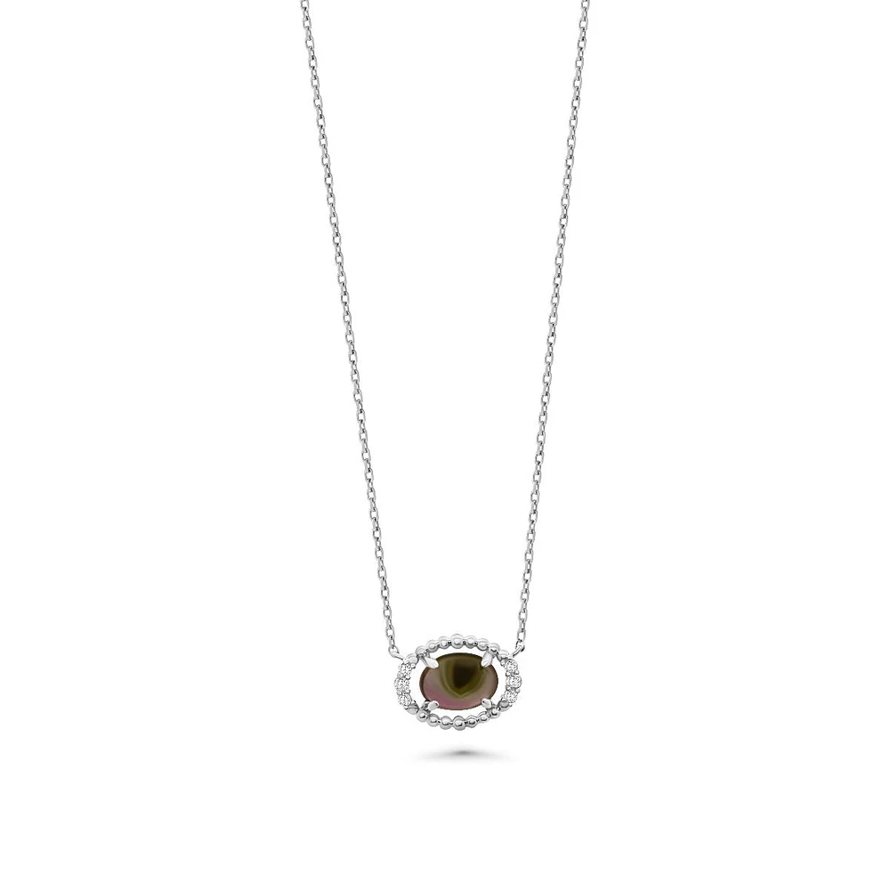 Alexandrite Oval Necklace