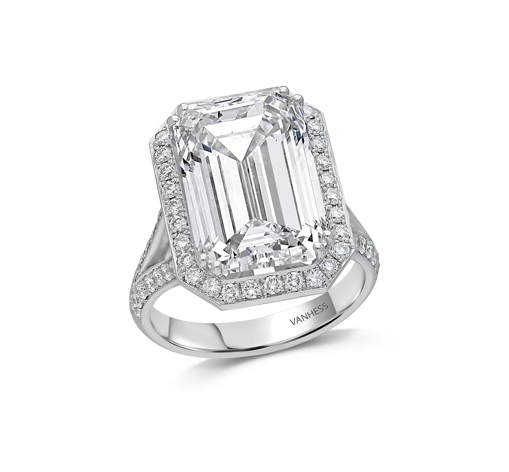 Emerald Cut Ring (9.52 Carat)