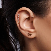 Curve Diamond Fall Piercing -Single