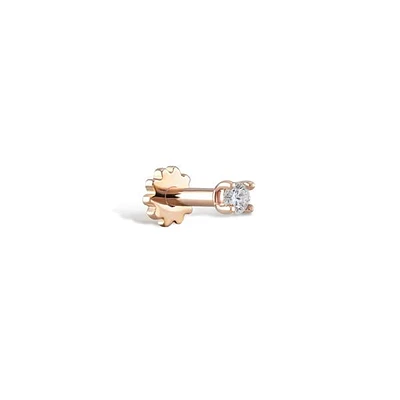 Single Diamond Earring Stud (2.5mm) - Piercing