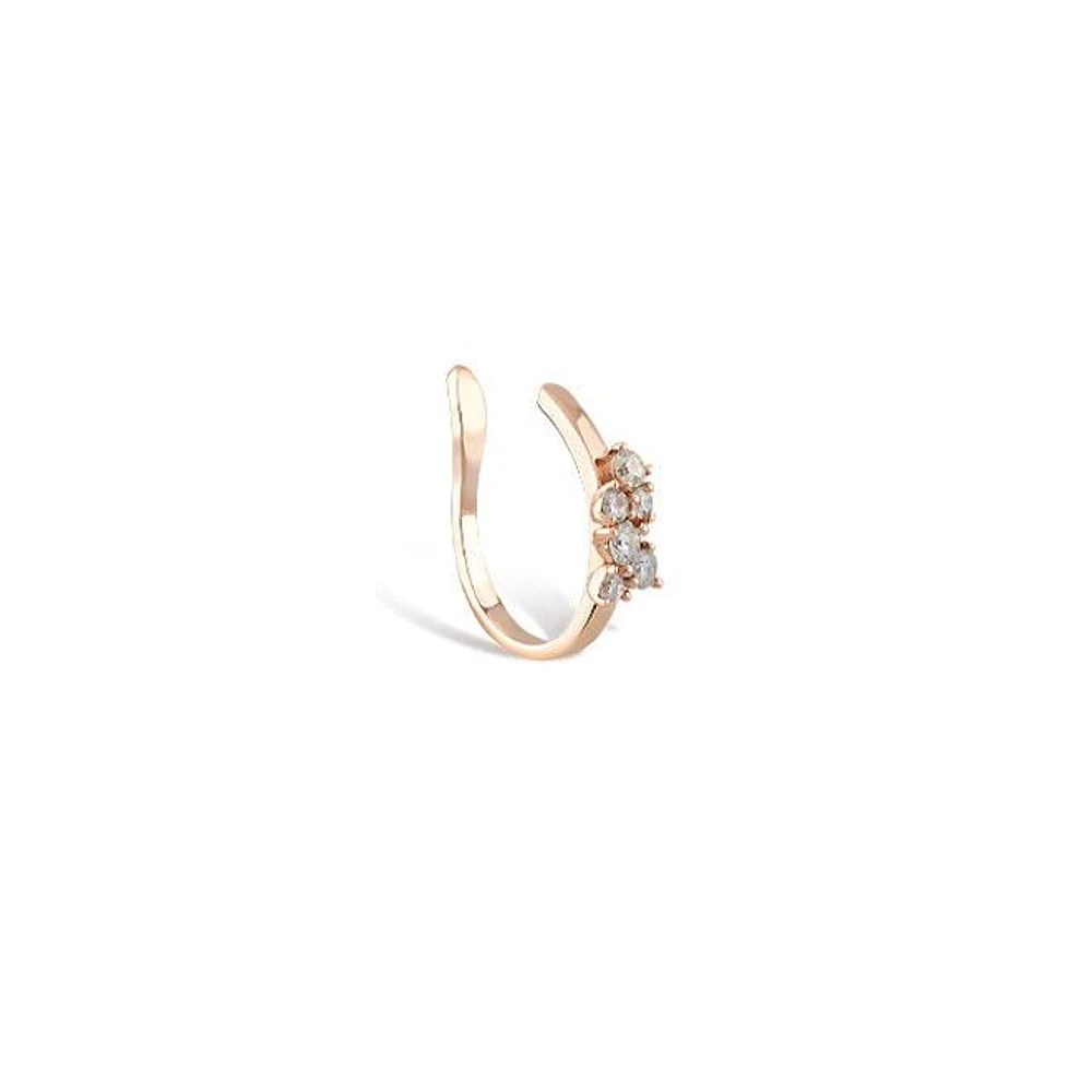 Diamond Galaxy Earring Cuff - Piercing -Single