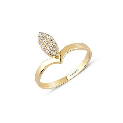 Drop Oval Ring