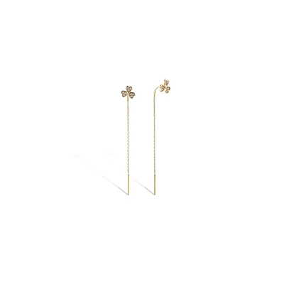 Clover Threader Earring