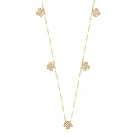 Diamond Clover Necklace