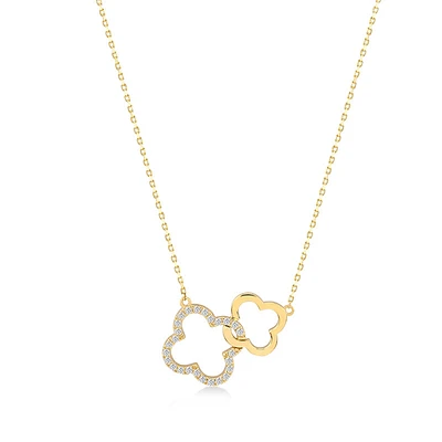 Simple and Shine Clover Necklace