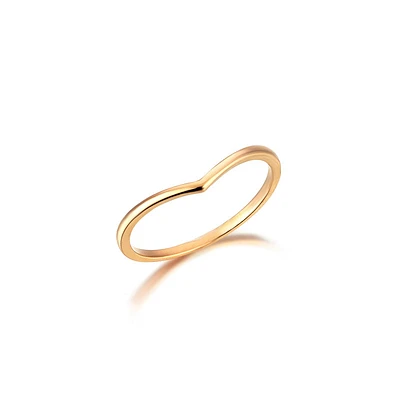 Simple Wishbone Ring