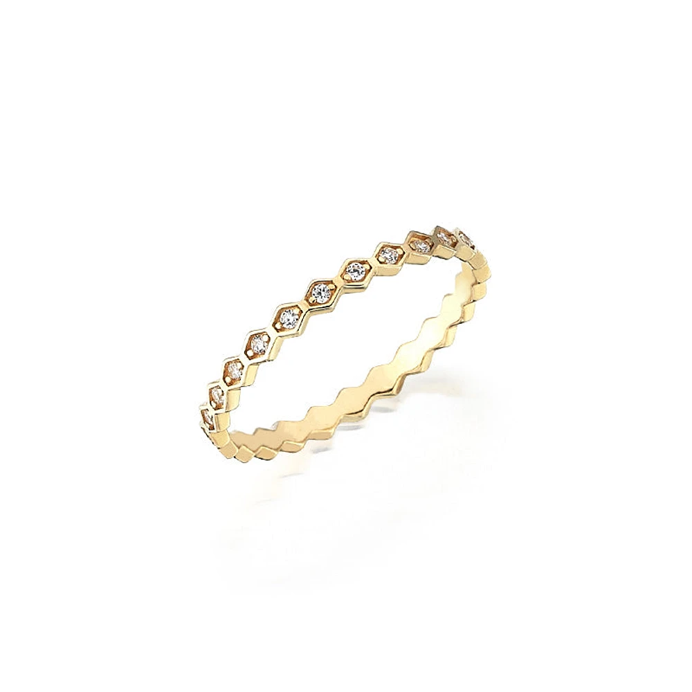 Sparkle Path Ring