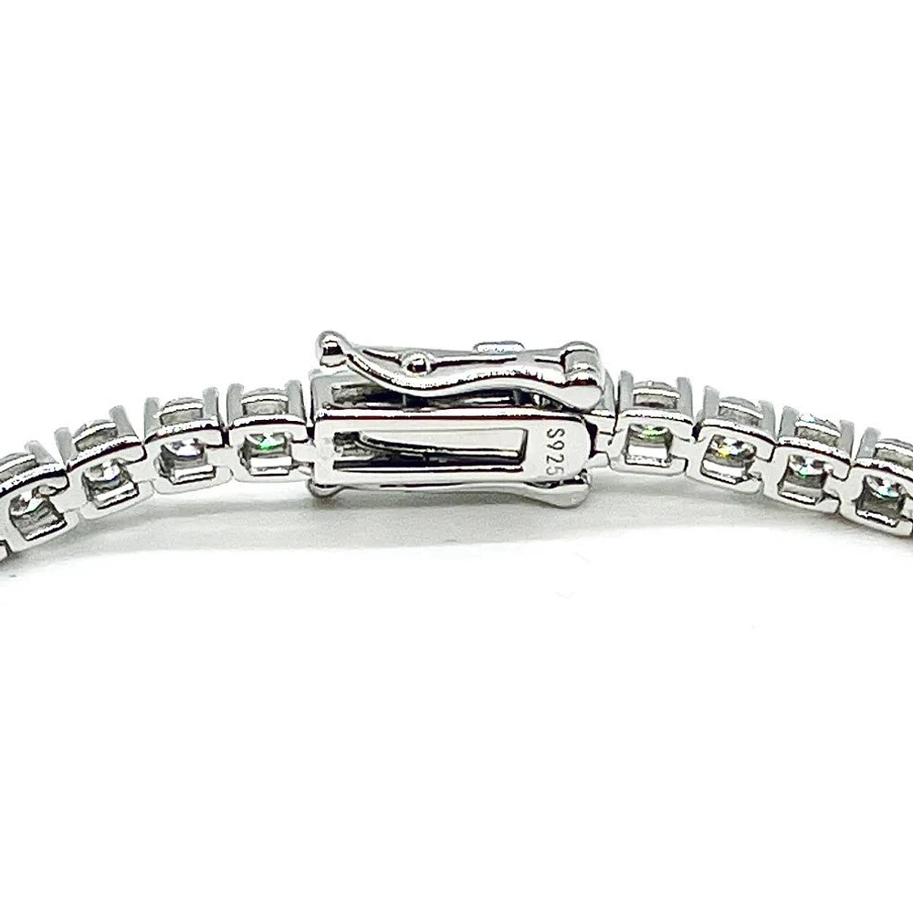 925 Silver Tennis Bracelet