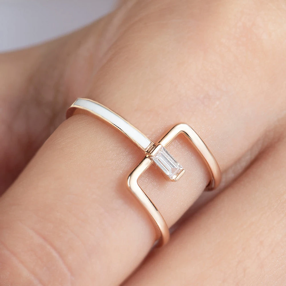 Single Baguette Ring