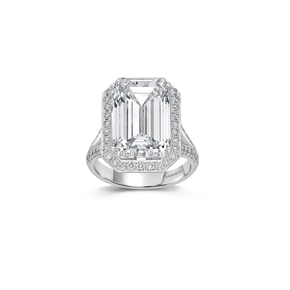 Emerald Cut Ring (9.52 Carat)