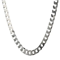 Silver Curb Chain