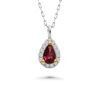 Ruby Drop Pendant