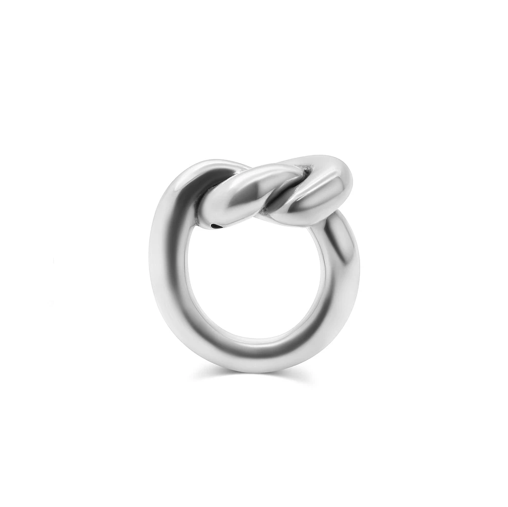 Silver Chunky No.5 Ring