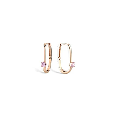 Elegant Oval Earring