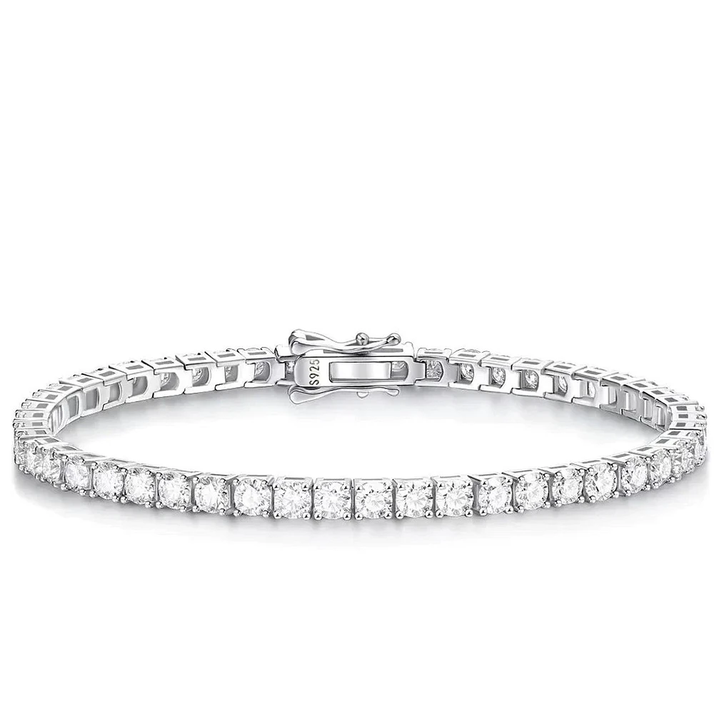 925 Silver Tennis Bracelet