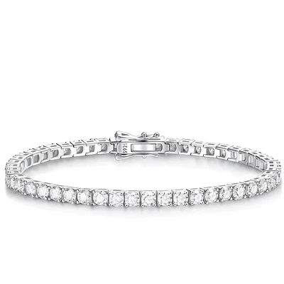 925 Silver Tennis Bracelet