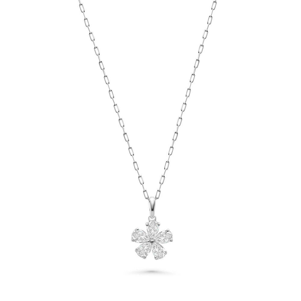 Spring Bloom Diamond Pendant