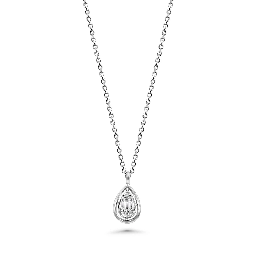 Pure Drop Diamond Pendant