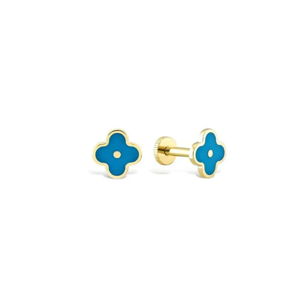 Enameled Clover Piercing