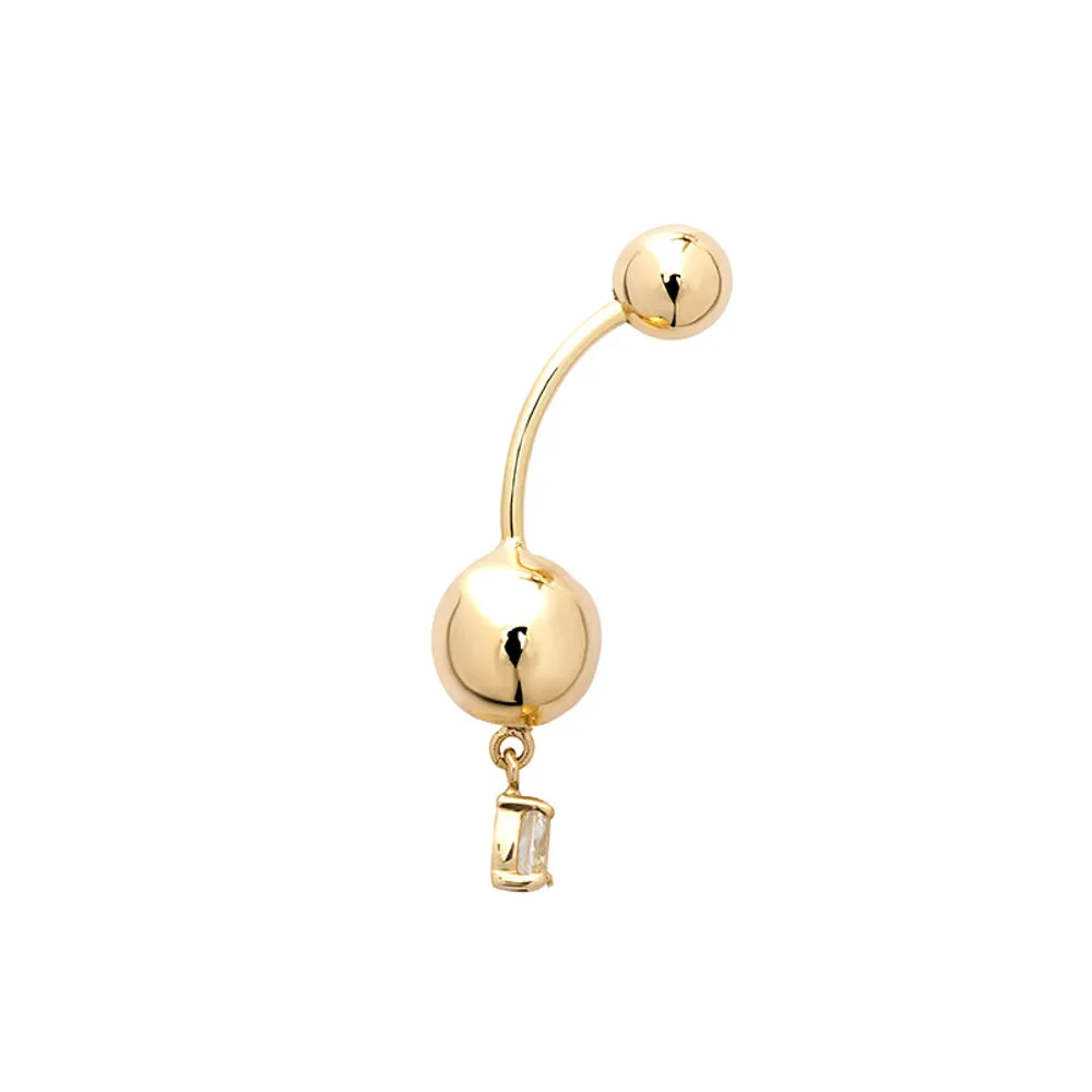 Luxe Golden Belly Piercing